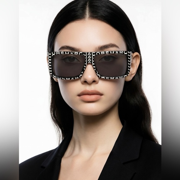 Marc Jacobs Black and White Sunglasses MARC 672/CS main image 8
